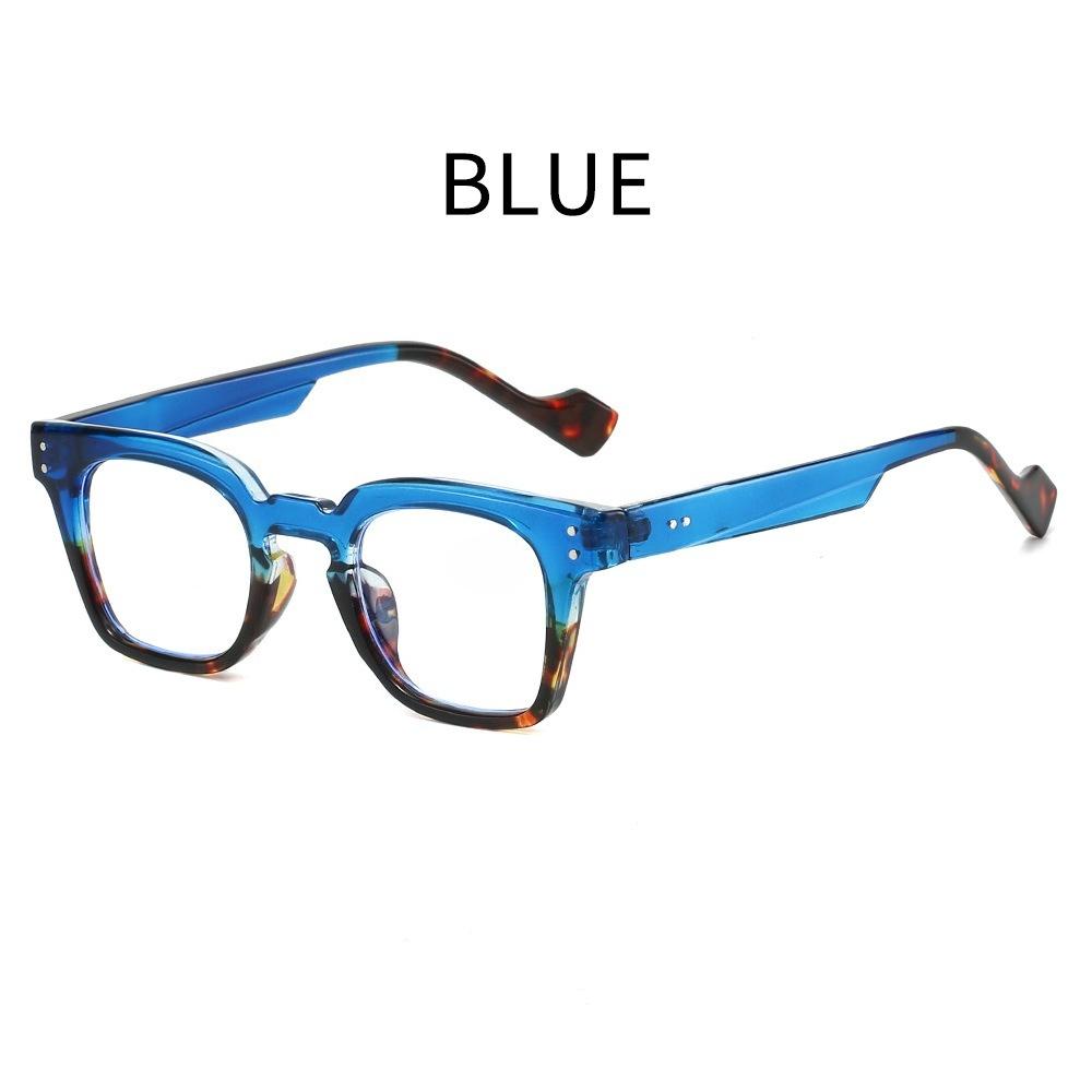 New Men's Square Business Reading Glasses Anti-blue Light Glasses Trend of Ultra-light Ladies Presbyopia Glasses Frame