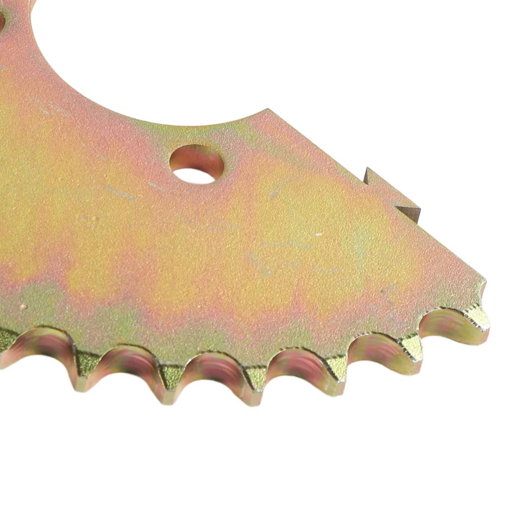 530 58mm 37T Dělitelná řetězová kola pro ATV motokáry 530 Řetěz Modifikační díly Ocelové řetězové kolo 4 otvory 37T Řetězové kolo