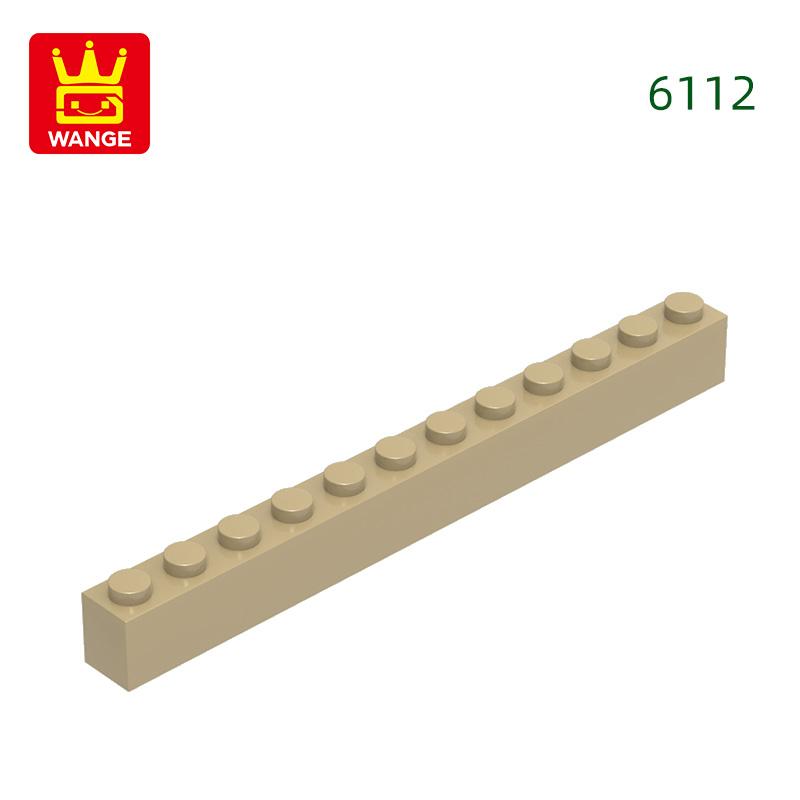 Non-Toxic 22 Pcs/Lot 6112 1X12 High 12 Hole Building Block Moc Color Accessories Compatible With Brick Diy Children'S Toy Assembly Gift