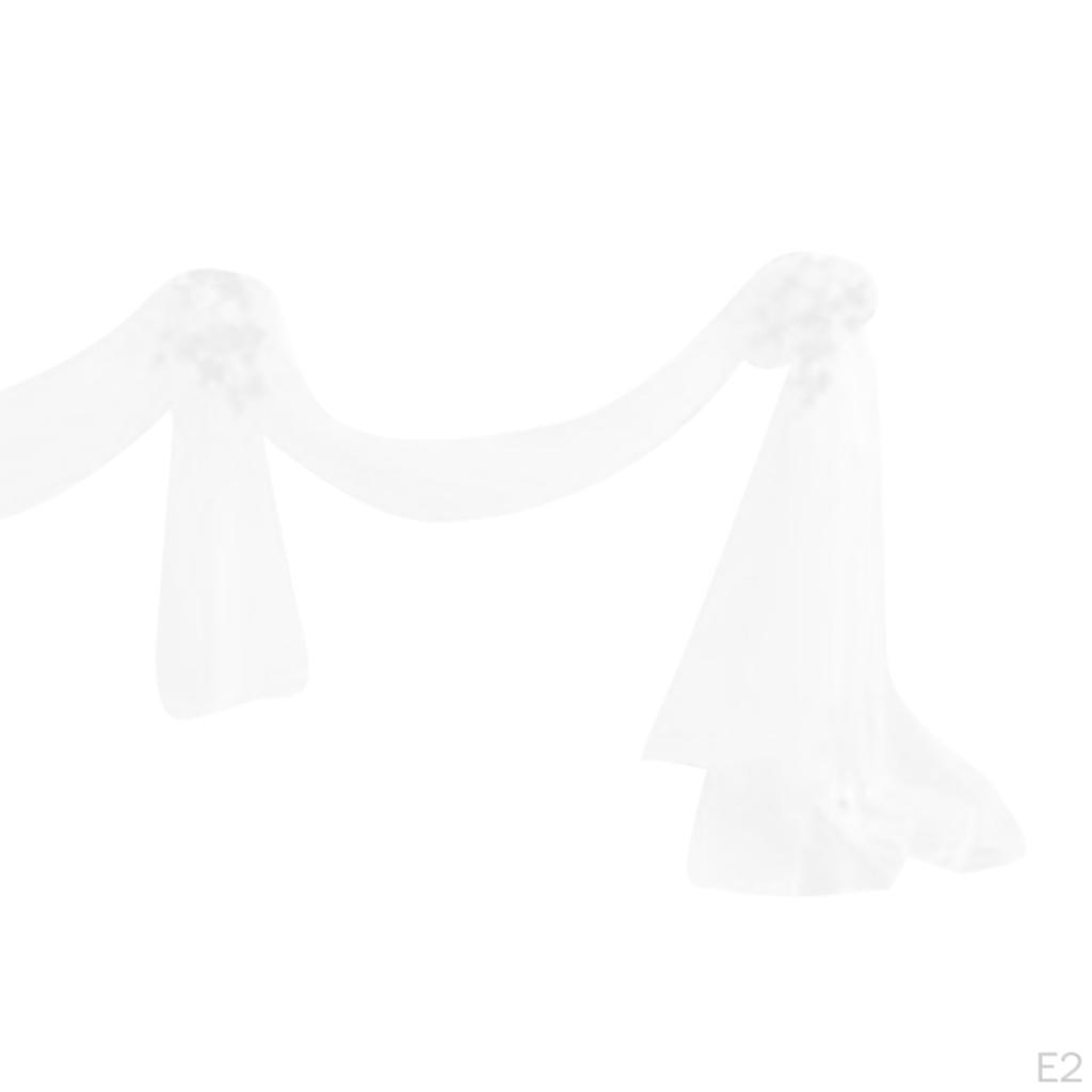 Fabric Bowknot Tulle Party Wedding Table