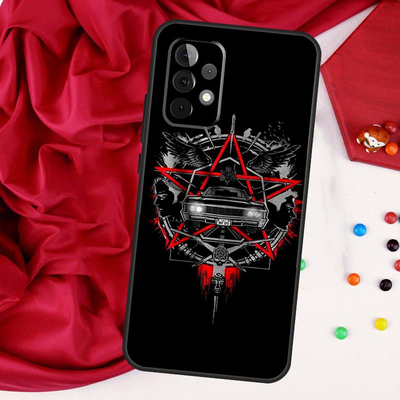 Supernatural TV Show For Samsung Galaxy A26 A05 A06 A16 A54 A34 A14 A22 A32 A52 A55 A35 A15 A53 A13 A56 A36 Case