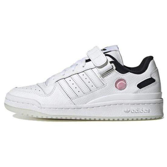 

adidas Forum Low White Black Pink W - HQ1932 EU 40.5 белый