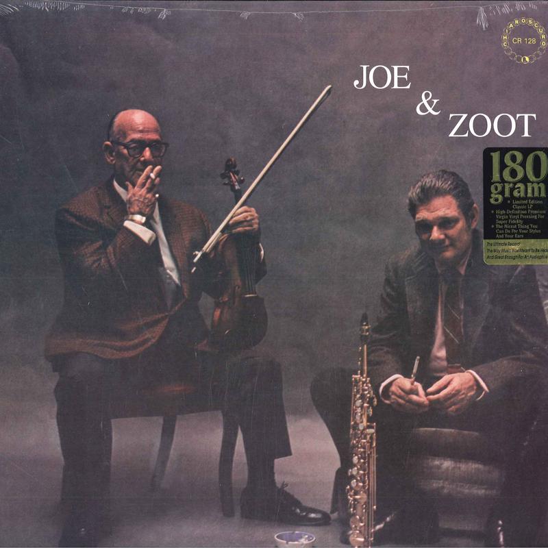 

LP Пластинка JOE VENUTI & ZOOT SIMS - Joe & Zoot CR128 Chiaroscuro Rec США Джаз