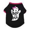 Halloween Pet Clothing Thin Cat Dog Holiday Costume Pumpkin Skull Teddy Funny T-Shirt
