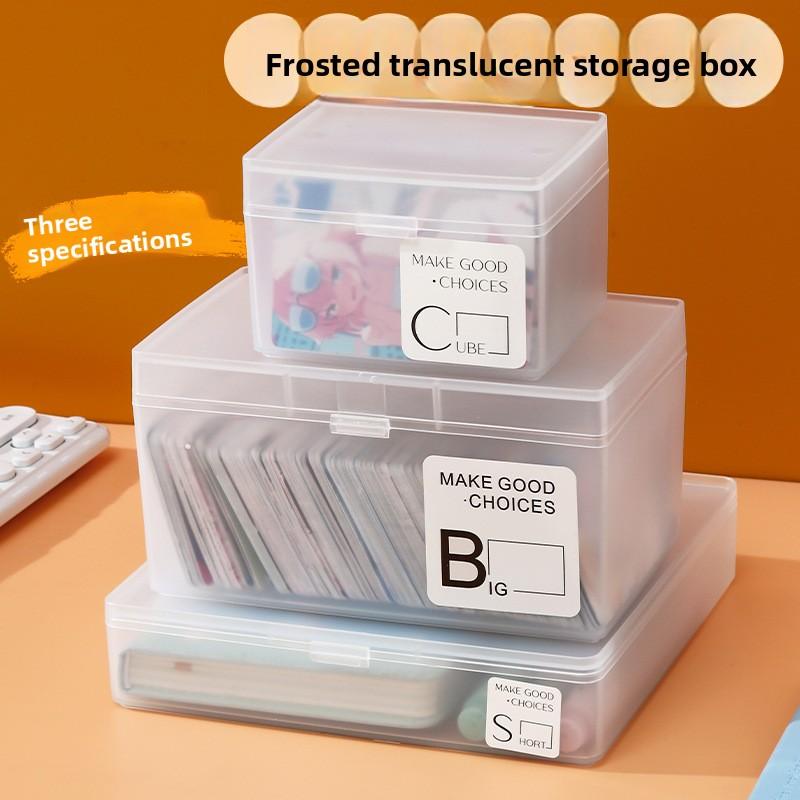 Tischstaubdichte Einschublade mit Deckel für kleine Gegenstände Tragbare Aufbewahrungsbox