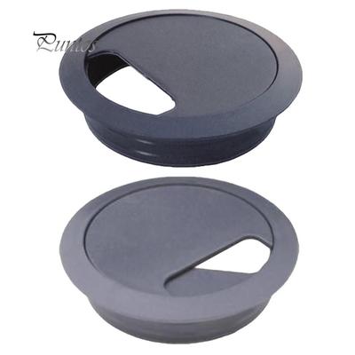 80mm Computer Desk Grommet Table Cable Outlet Port Surface Wire Hole Cover