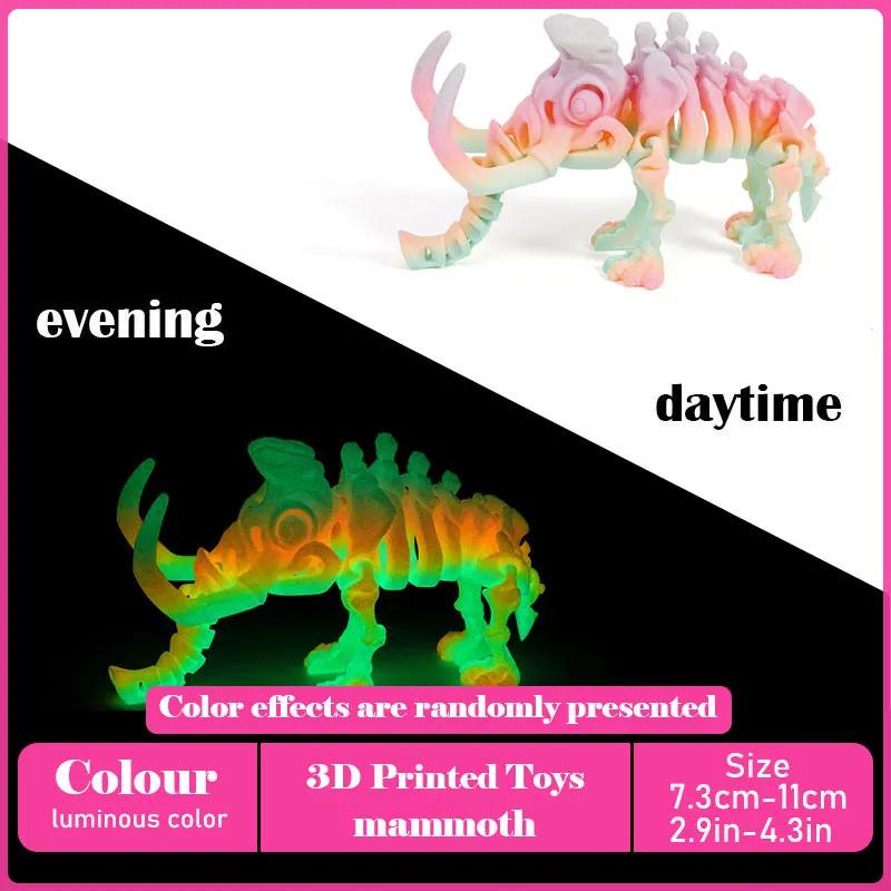 Tirannosauro Rex Stampato 3D Modello di Dinosauro Realistico Articolato Completamente Mobile Regalo di Compleanno Animali Realistici Decorazione da Scrivania