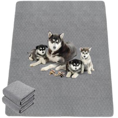 Washable Pet Pads for Dogs and Cats Pee Pet Reusable Set of - Pads, Mats, Quick-Drying, Non-Slip, (165x122cm, 2)