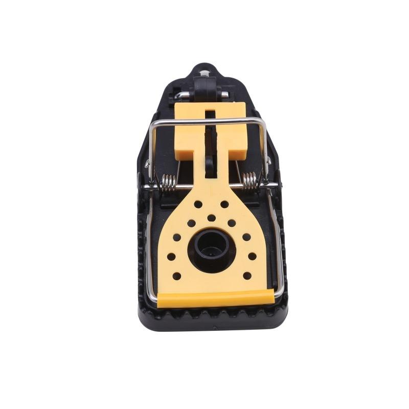 

Пластиковая ловушка для мышей, ловушка для крыс, быстрый эффективный сейф для складской садовой кухни One Size чёрный