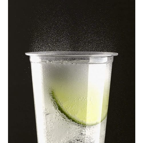 Nippon Dixie Plastic Cups, 270ml, Clear, 25-Pack x 5, Disposable Clear Cups, Made in Japan, Econoware, KPC259ES