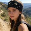 Bohemian Print Knot Turban Headband Soft Elastic Yoga Hair Bandana For Women Men Hair Accessories
