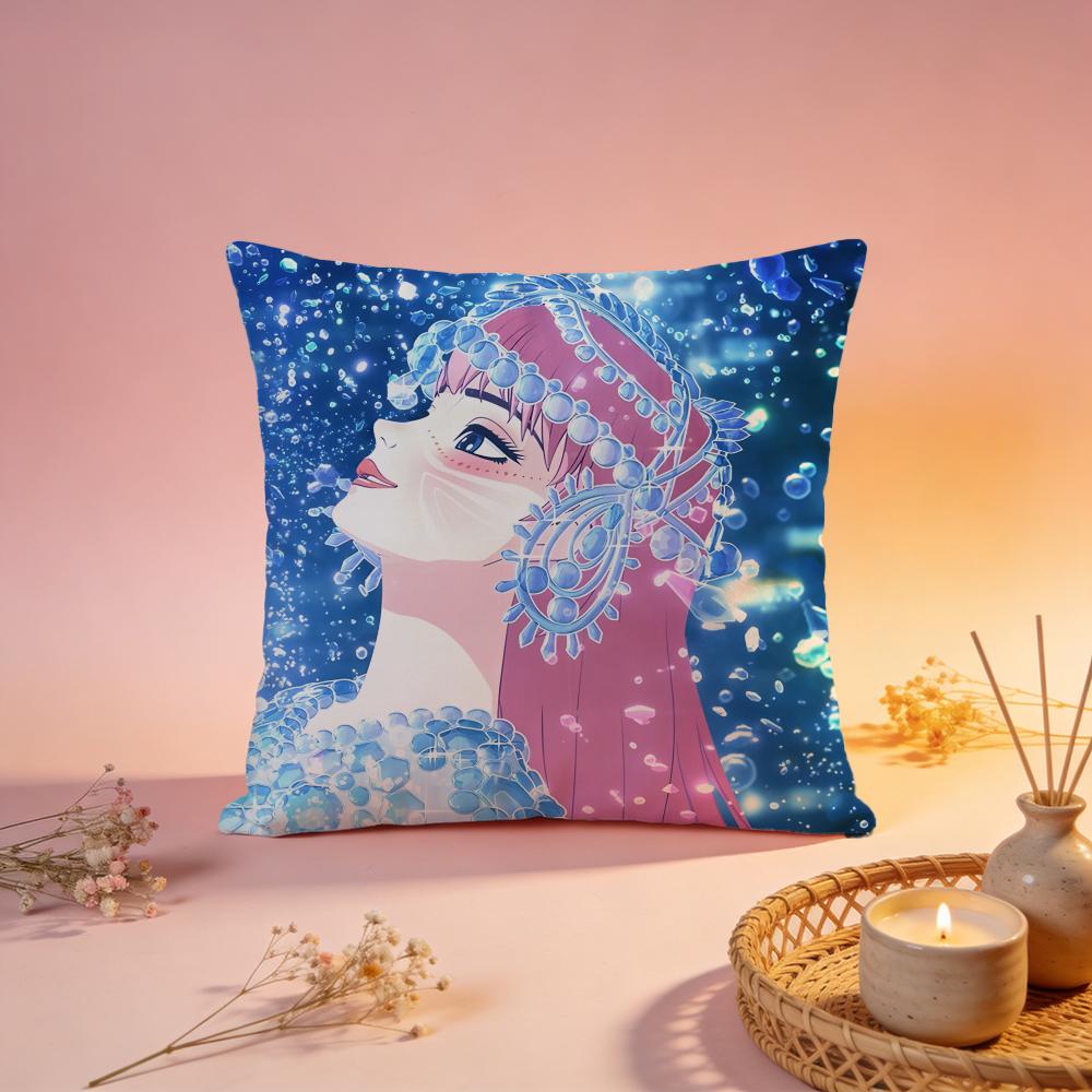 Popular RRyuu To Sobakasu No Himeead Cushion Cover Comfortable Durable Pillow Cover MultiScene for Home Office Car Sofa