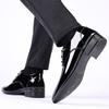 Patent Leather Black Lace Up Pointed Toe Men'S Formal Shoes  Style Low Price Office Luxury Designer 39 Suit Social Shoe Male