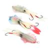 Fishing Squid Lure Octopus UV Luminous Squid Jigs with Hook Fishing Wobbler Bait Soft Lure