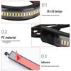 LED Dual-Color Front Shock Fork Light Strip with Turn Signal for Off-Road Motorcycles