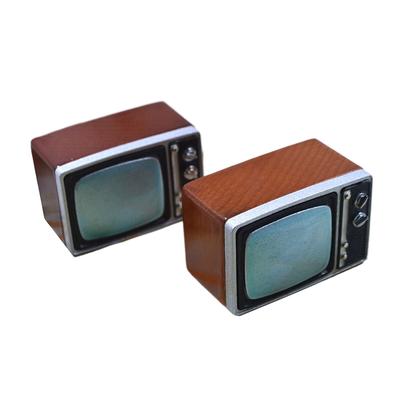 Miniature, Dollhouse, Accessories, Furniture, Living Room Ornaments, Imitation Old-Fashioned, Nostalgic Mini Tv, Appliances
