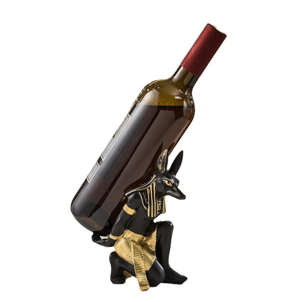 

Anubis Resin Craft Home Living Room Decoration Souvenir Creative Ancient Egyptian Wine Rack