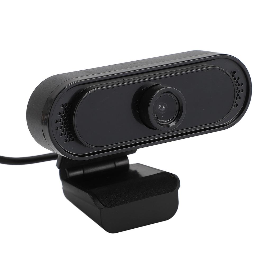 Webcam with Noise Reduction Microphone 1080P HD 30FPS USB Web Camera Plug and Play for Laptop PC TV