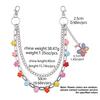 Metal Floral Hair Clips And Butterfly Waist Chain For Unisex Youth Fashion Accessories