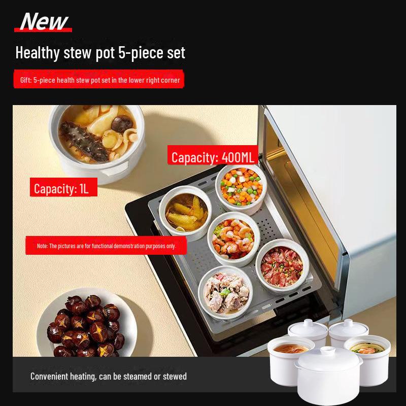 Smart Multifunctional Steaming & Baking Machine: Large-Capacity Electric Fryer & Microwave Oven