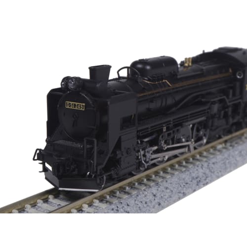 KATO N Gauge D51 Hokkaido Type Giesl Ejector 2016-C Model Steam Locomotive