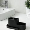 Multi-Purpose Toothbrush Holder Detachable Storage Rack Toothbrush Toothpaste Rack  Bathroom