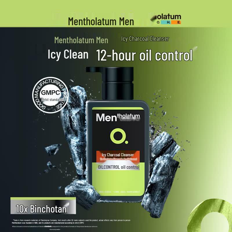 MENTHOLATUM Männer Gesichtsreiniger Icy Charcoal
