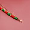 Christmas necklace bell Christmas tree cartoon tag ins color matching wind choker item decoration
