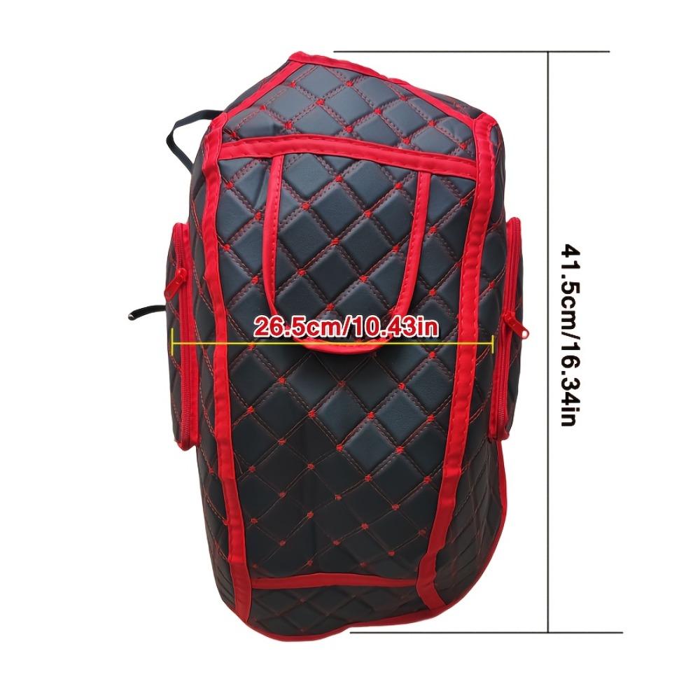 

Thickened Fuel Tank Protector Embroidery Motorcycle Tank Cover Motorbike Accessories Universal Fit красный черный