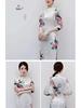 Elegante Abito Cheongsam Manica Corta Taglie Forti - Moda Retrò per Passerella e Uso Quotidiano