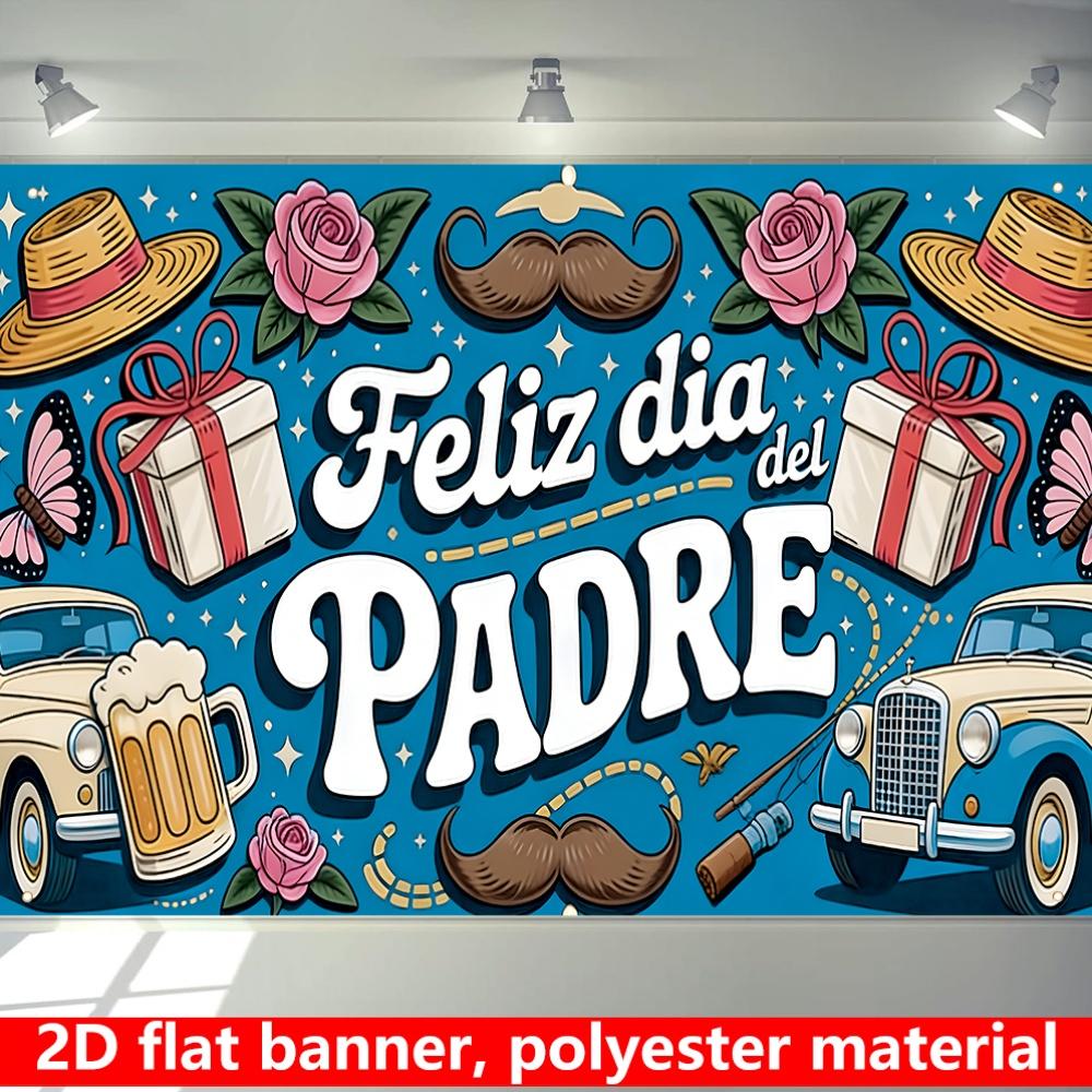 Elegant golden birthday background fabric with rose and pearl decorations - luxurious and shiny 2D banner, home decoration