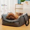New Pet Car Kennel  Dog Travel Rear Car Seat  Removable and Washable  Thickened Anti-slip Dog Mat Cat Kennel