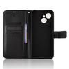 For TECNO Spark 40C Leather Wallet Case with Strap Diamond Texture Phone Cover