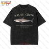 Salty Crew Bruce Vintage Oversized T-Shirt Schwarz Herren 9f2d