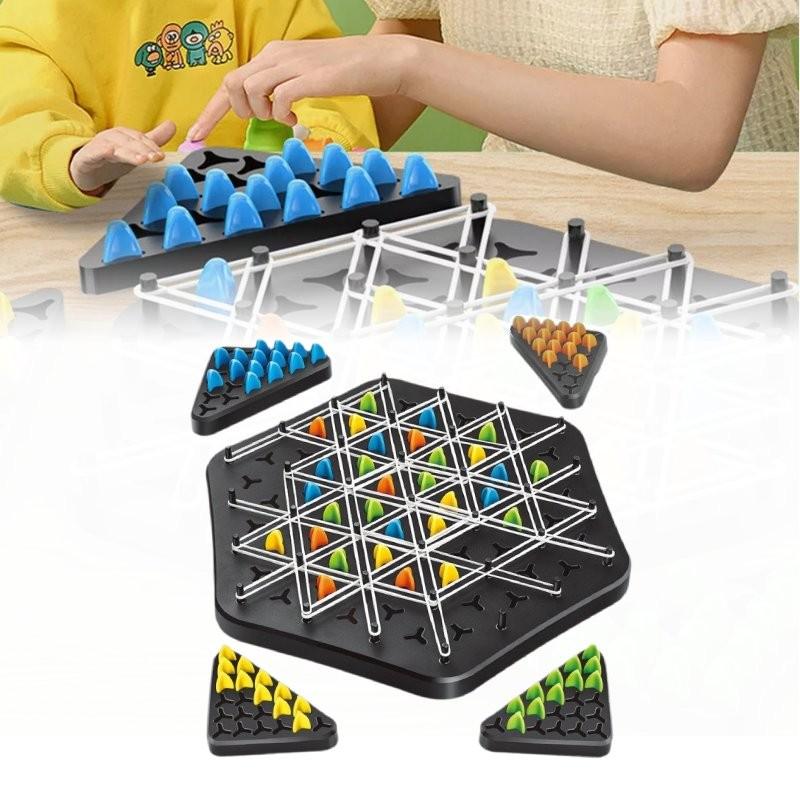 Colorful Chain Chess Set For Kids Smart Play Enhancing Visual And Cognitive Skills