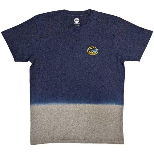 The Beatles Unisex Adult Wash Collection Oval Logo T-Shirt XXL bleu marine