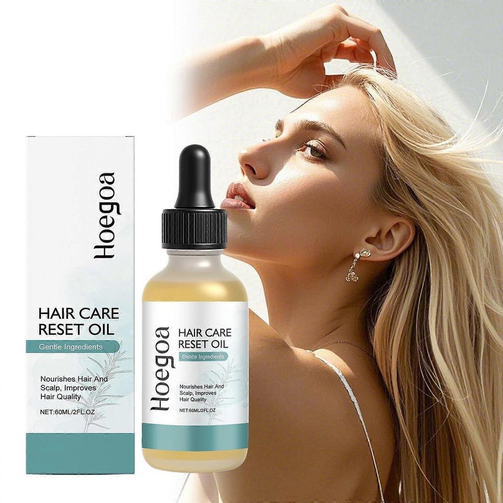 Limited time!!Hoegoa Rosemary Hair Care Essential Oil Gentle Nourishing Hair And Scalp Massage, Everyday Hair Care Essential Oil