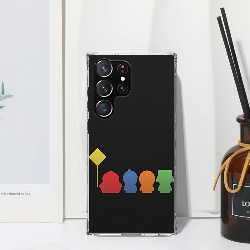 Cartoon S-South-Parkes Phone Case For Samsung Galaxy Note 20 Ultra 10 Plus 9 8 M11 M12 M21 M30S M32 M51 M52 J4 J6 + J8 Art Funda
