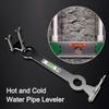 Multi-Purpose Level Indicator with Bubble Fixed Leveler  for Effortless Water Heaters Shower