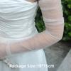 1 Pair Sheer Material Wedding Dress Sleeves Lace Wedding Accessories Bridal Gloves  Wedding Ceremony