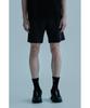 Eolseukamela [2-Pack] 2-In-1 Active 7-Inch Shorts_Half & Long Tights_Black