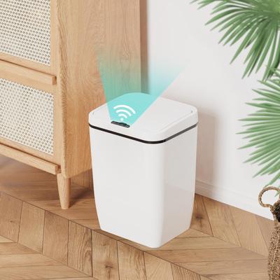 Automatic 12L Trash with Sensor Trash Battery Width 24cm X Depth 20cm X Height Living IPX4 Trash 12 Liters [Smooth Opening/closing] Can, Automatic,