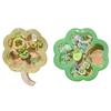 Resin Silicone Molds Quicksand Casting Molds Epoxy Resin Shaker Mold for Pendant Jewelry Decoration Craft Making DIY