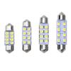 Y4UA Car LED Bulb Decorating Tail Bulb Double Pointed Festoon 31mm 36mm 39mm 41mm No Error Auto Interior Dome Reading Light