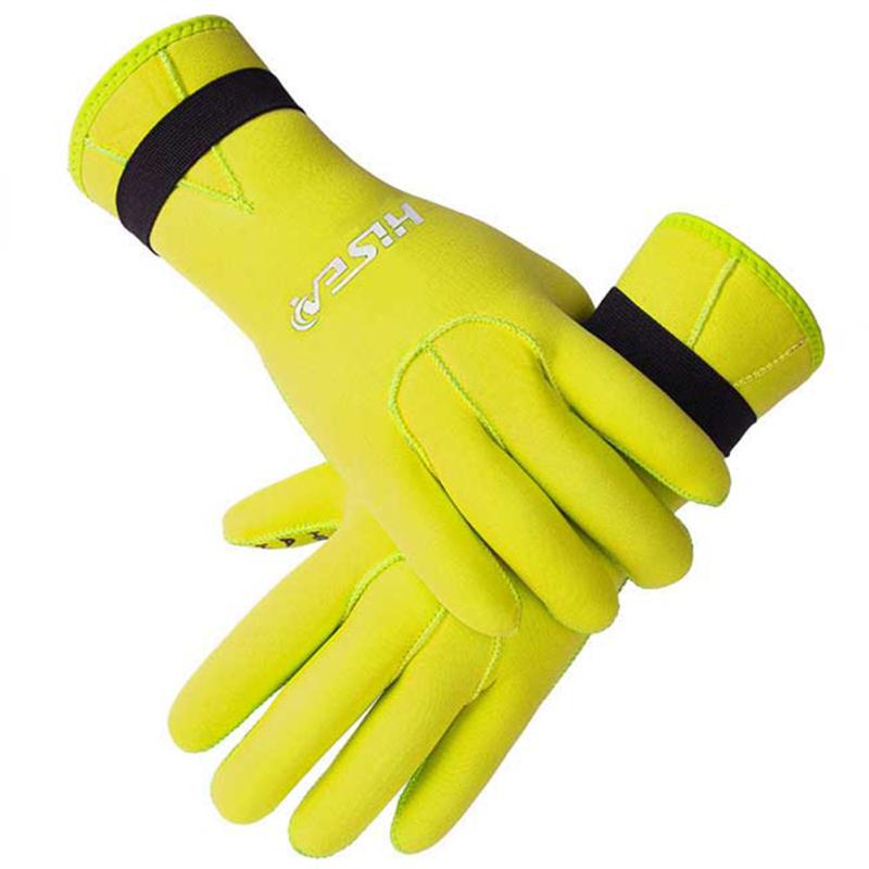 3 mm Neopren-Tauchhandschuhe, Schwimmhandschuhe, schützende, kratzfeste Schnorchelausrüstung