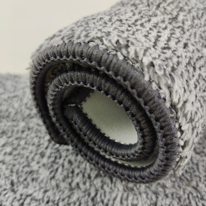 Hands-free Flat Mop Thickened Replacement Fiber Cloth