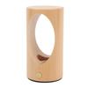 Baby Night Light Rechargeable LED Bedside Dimmable Wooden Table Lamp Kids Touch Lights for Nursery B