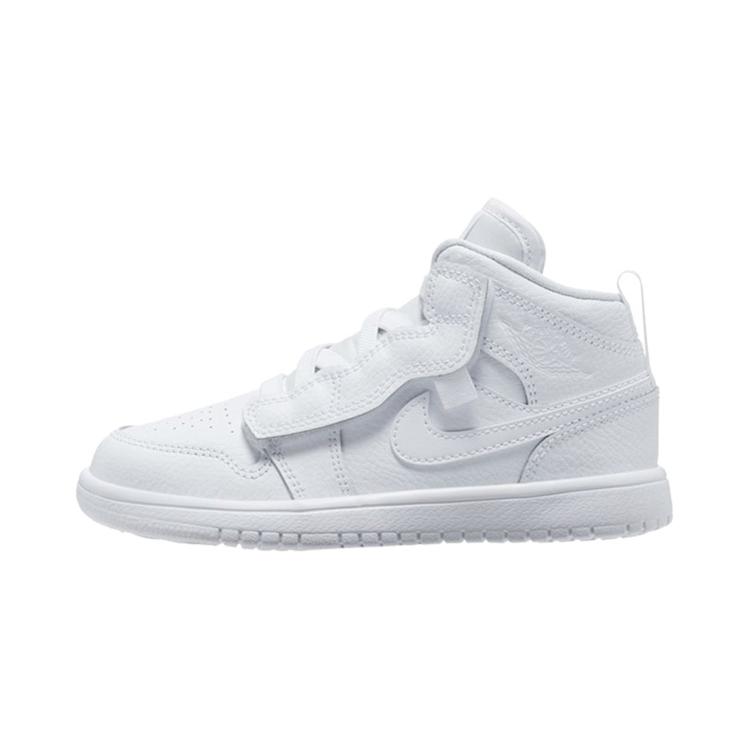 New Jordan 1 Mid ALT PS Triple White AR6351-126