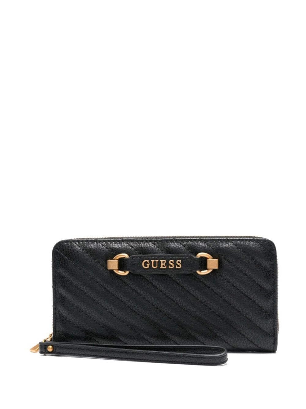 

Billfold SELA SLG LARGE ZIP AROUND BLA [Guess]