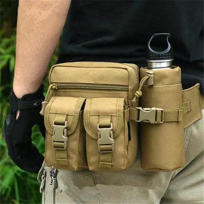 Wasserdicht Wandern Taille Tasche Outdoor Jagd Reiten Beutel Klettern Angeln Military Männer Taktische Gürtel Pack